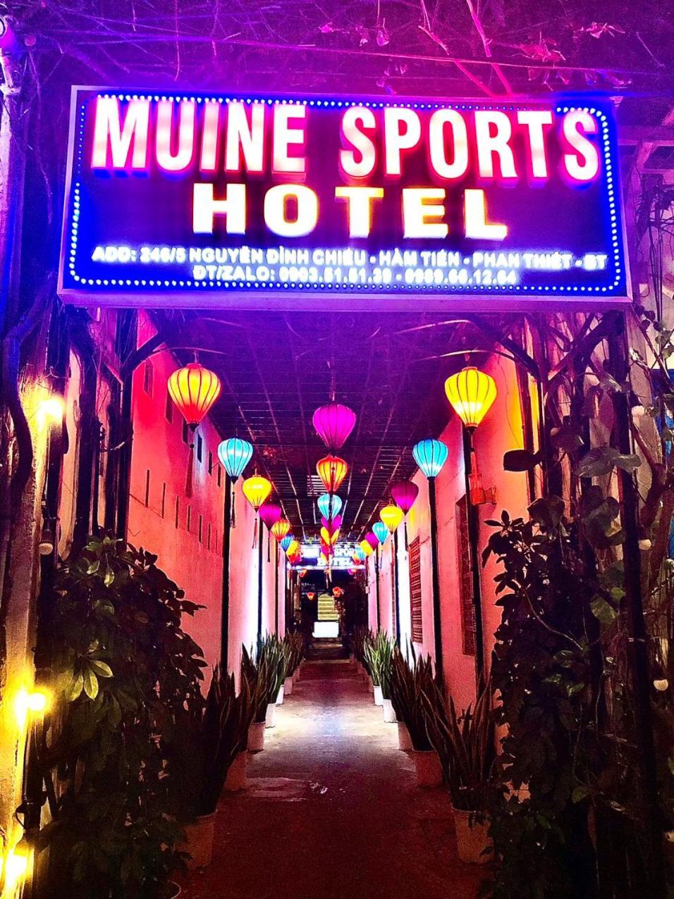 Muine Sports Hotel Mui Ne Exteriör bild
